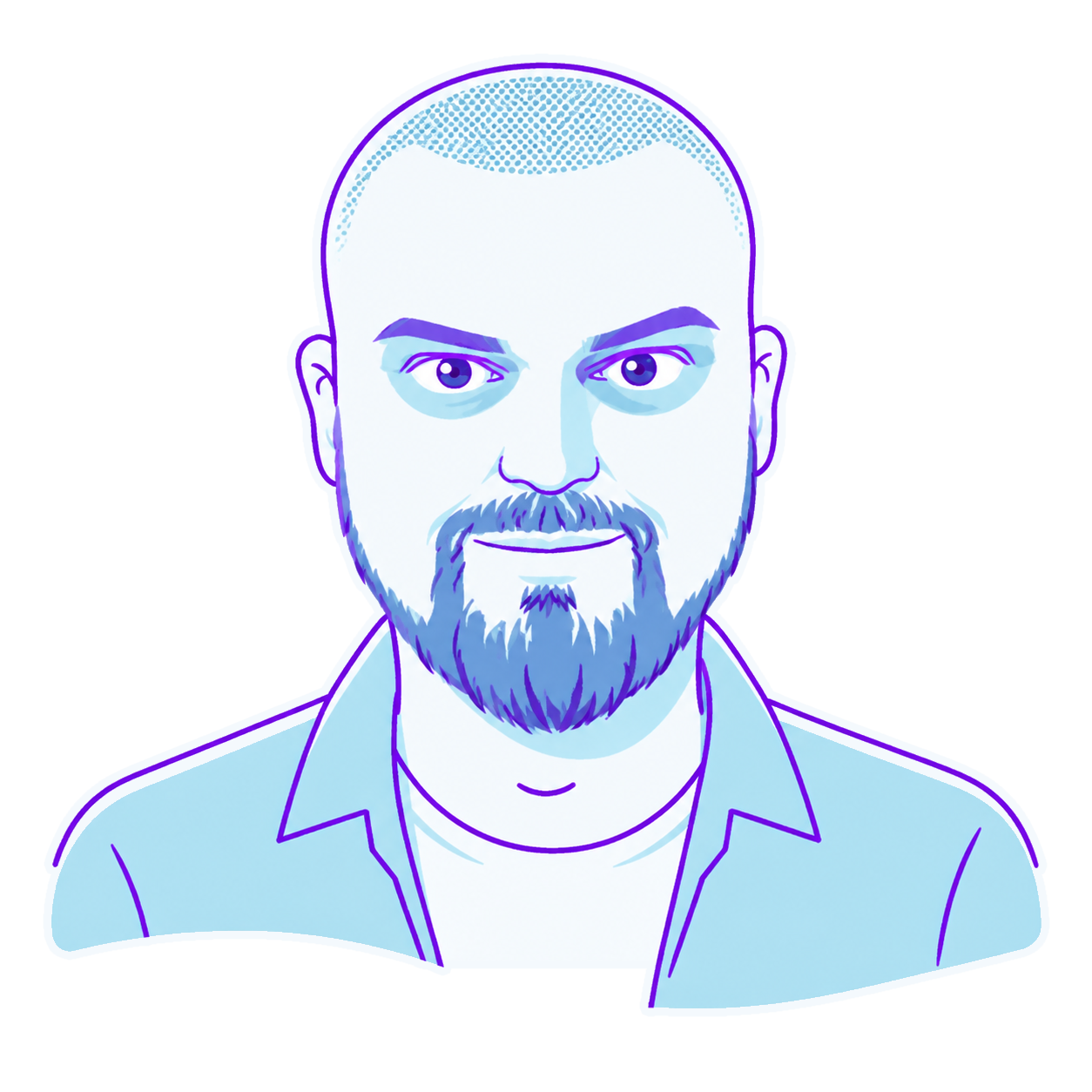Grafický portrét Filipa Stretze